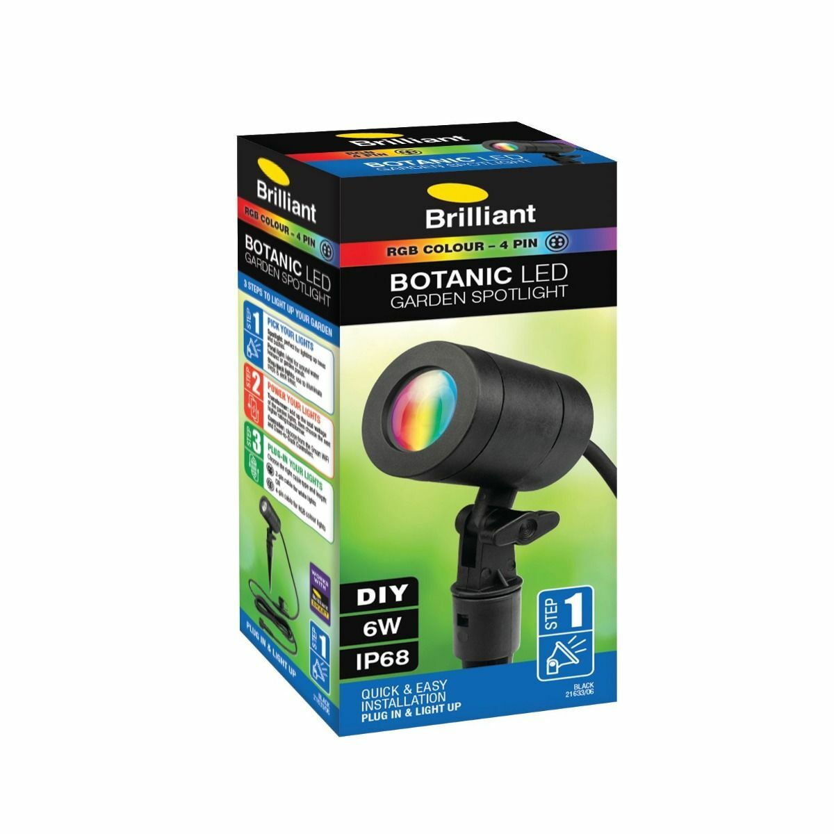 Botanic 6w LED Rgb Garden Spike Light