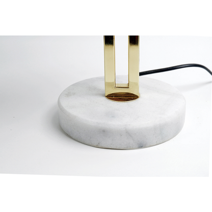 Margleus Table Lamp With Marble Base
