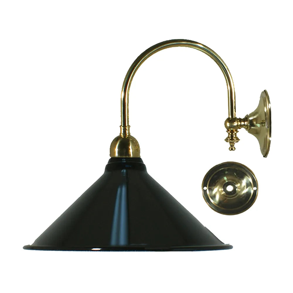 Edwardian 250mm Black-Luke Wall Light