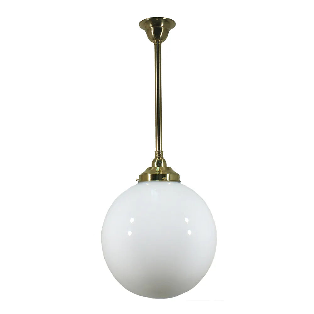 Sphere 12" Opal/G Rod Pendant - 3000278