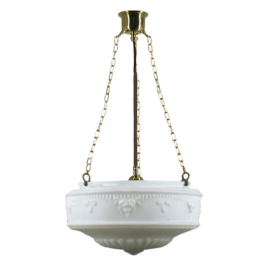 Senator 17" 3 Chain Susp Brown Cloth