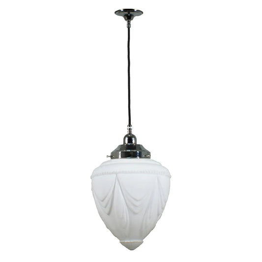 Empire 8" Cloth Black Cord Susp