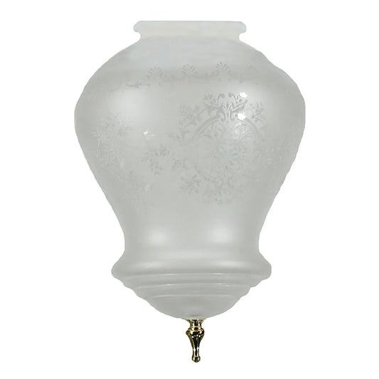 Cambridge Large P/B Finial- 4 1/4" Fitter