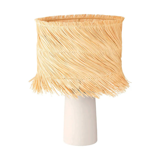 Paisano Beige Boho Table Lamp