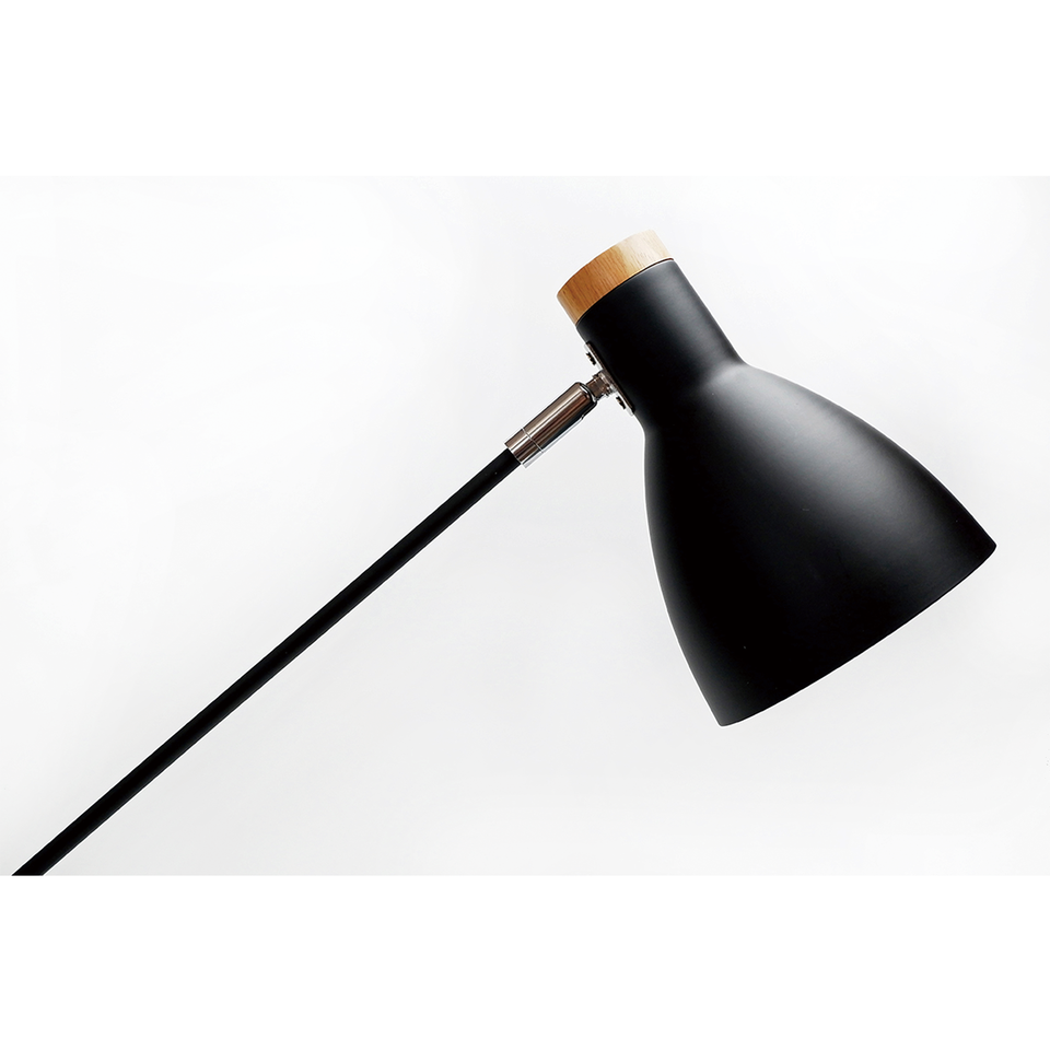 Scandinavian Adjustable Floor Lamp - Black