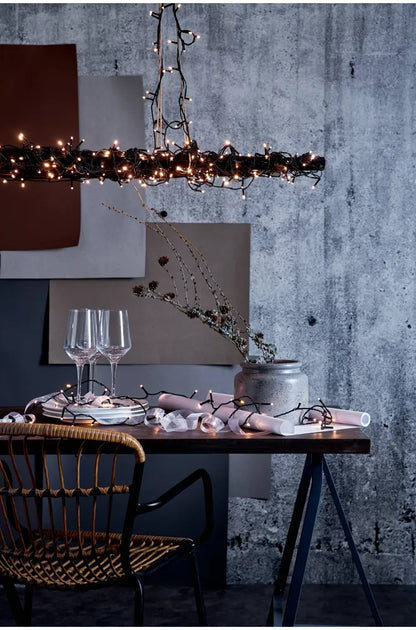 800 LED Fairy Lights - Crisp White - 16m