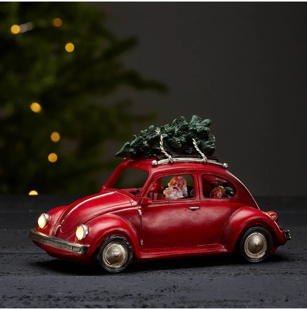 Xmas Merryville Beetle Red Car