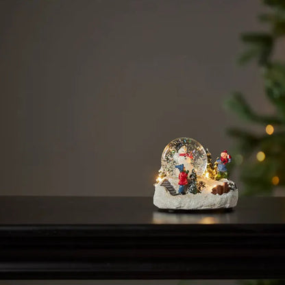 Winterville Snowman Globe