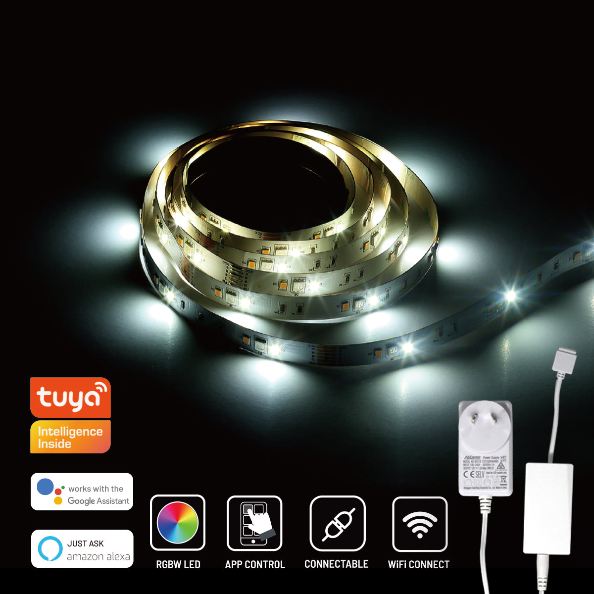 2m LED Strip Light - Tuya App Control