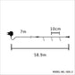 520 LED String Light - Clear Cable - 3 Colour Oprions