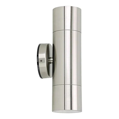 Round Up/Down Wall Pillar Light 316 S/Steel
