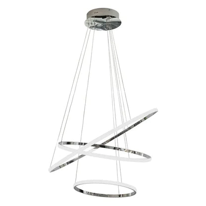 Crown 3 Ring Pendant Light
