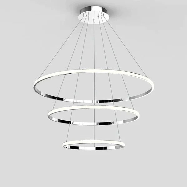 Crown 3 Ring Pendant Light