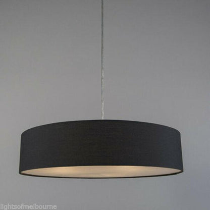 Mara Drum Pendant Light - Black
