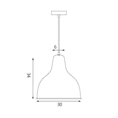 Toronto Pendant Light - Black