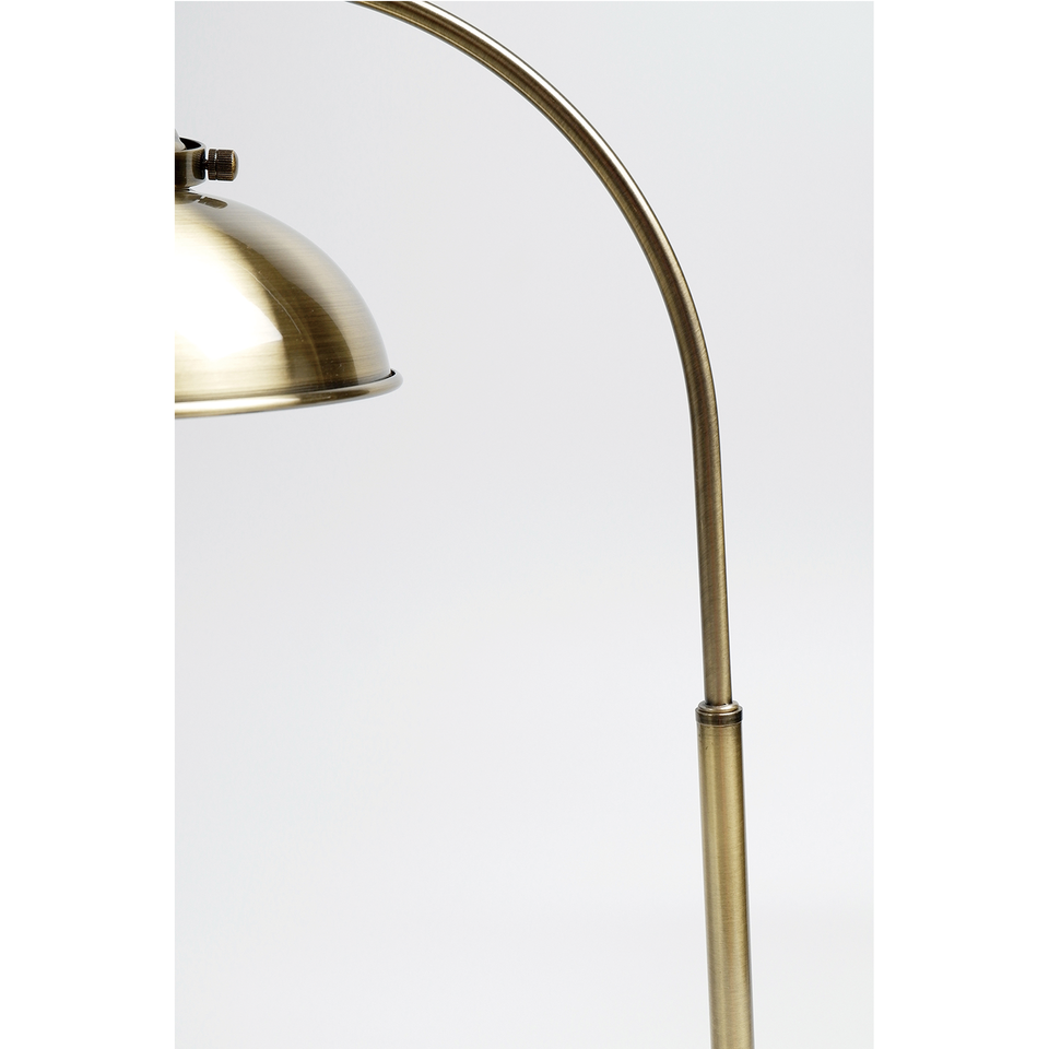 Manor Metal Table Lamp - Weathered Brass