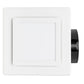 Sarico Small Square Exhaust Fan With 9w LED Light