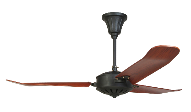 Air Orleans 132cm Sandy Black Incl Rosewood Blades Ceiling Fan