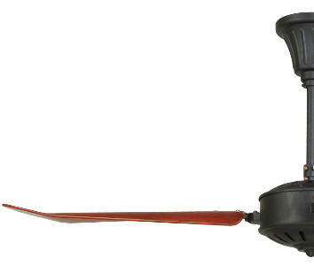 Air Orleans 132cm Sandy Black Incl Rosewood Blades Ceiling Fan