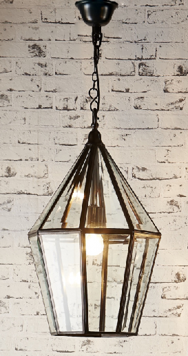 Belmont Glass Lantern Pendant