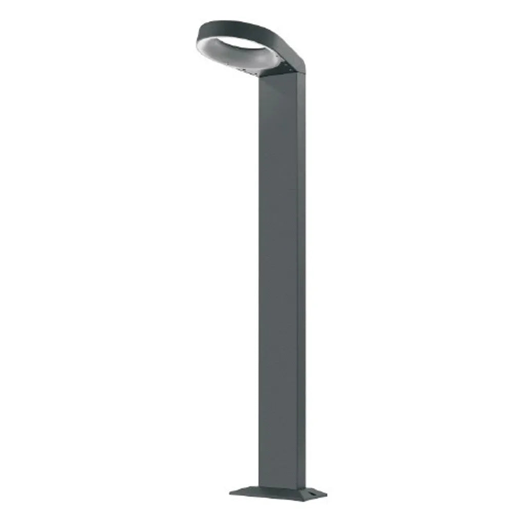 LED Surface Mounted Grey Bollard Lights IP54