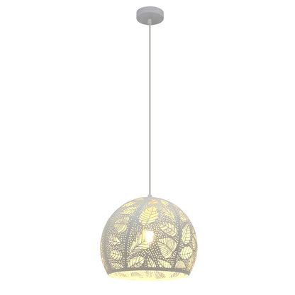 BOTANICA: Bohemian Embossed Dome Shape Pendant Lights