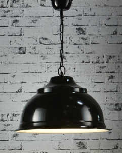 Brasserie Black Large Pendant