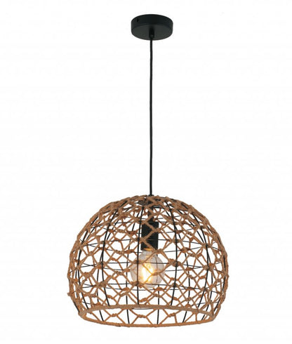 Canamo Natural Hemp Rope and Black Hardware