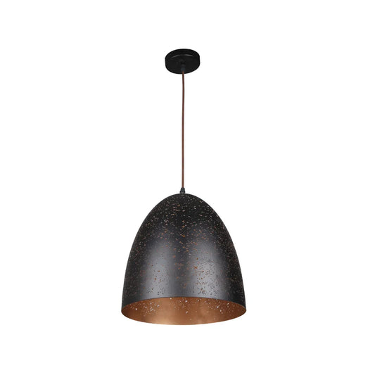CELESTE: Bohemian Rustic Ellipse Shape Pendant Light