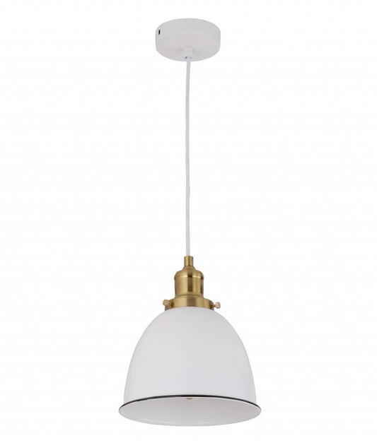 Cerema Interior White With Antique Brass and Black Highlight