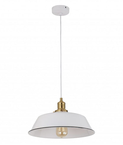 Cerema Interior White With Antique Brass and Black Highlight