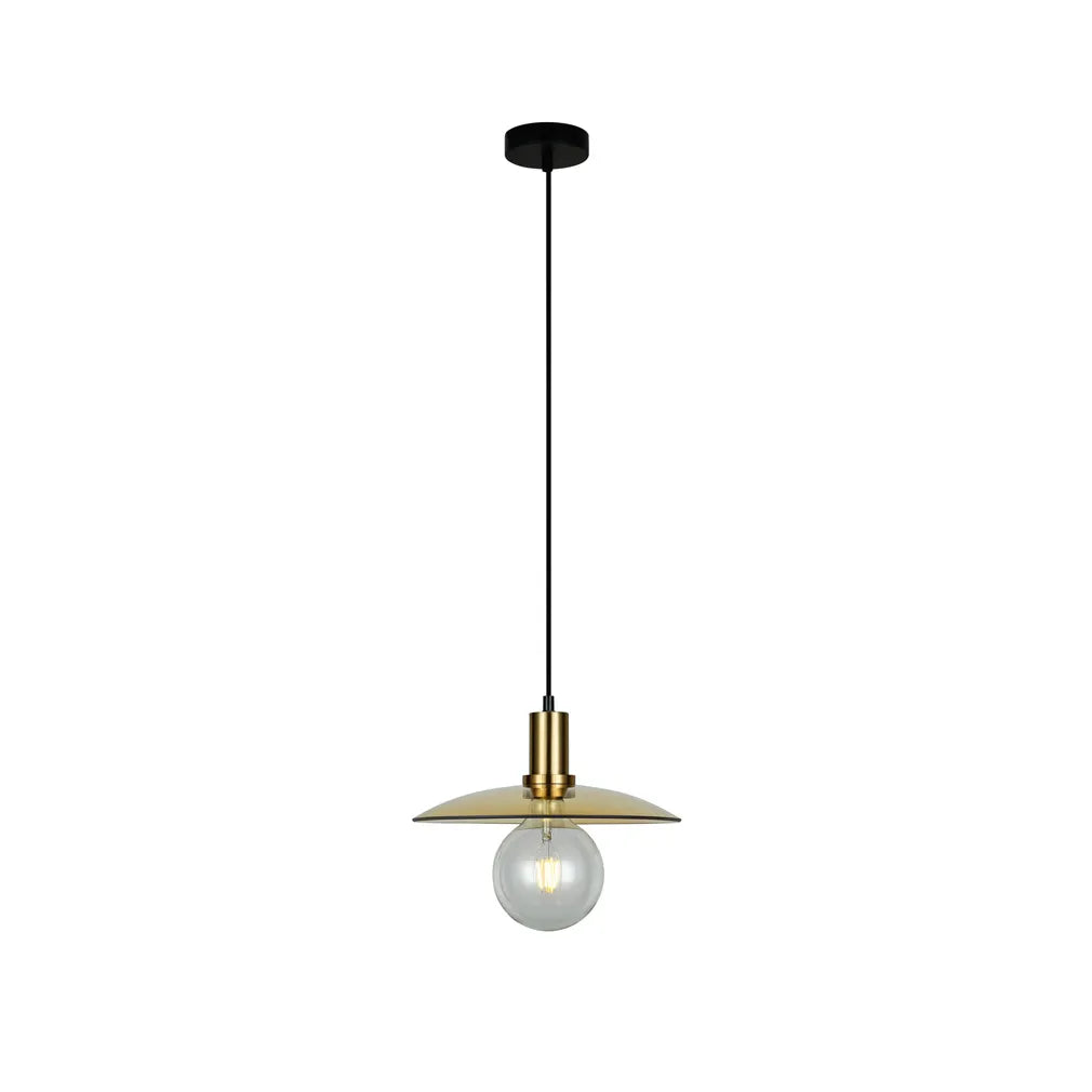 CHAPEAU: Interior Glass Coolie Large Pendant Lights