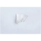 CHESTER: LED Wall White 1 Switch Clear PS Shade Wall Lights