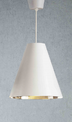 Conrad Silver White Pendant