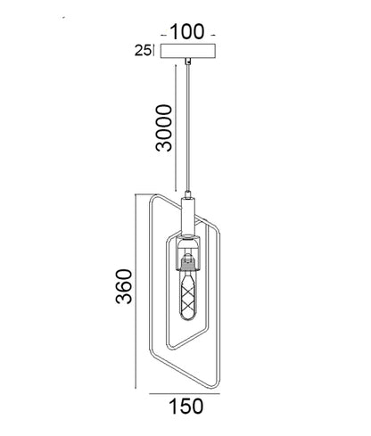 Contour Ceiling Pendant