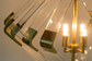 Cullinan Brass and Acrylic Four Light Pendant