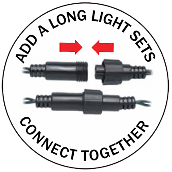 10m LED Rope Light - Plug In - Connectable Up To 50m - 8 Colour Options