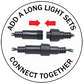 10m LED Rope Light - Plug In - Connectable Up To 50m - 8 Colour Options