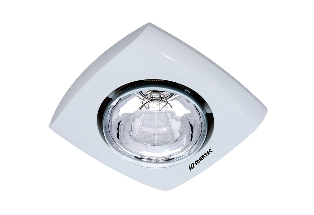 Contour 1 Single Heat Ceiling Bathroom Heater White