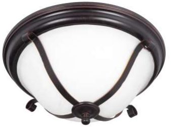 Dallas Three Light Oyster Bronze