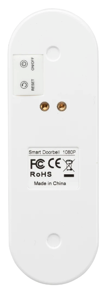 Deacon Smart Wifi Video Doorbell and Chime