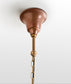 Deksel Interior Aged Copper / Matt Black Pendant