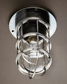 Hamptons Emerald Exterior Antique Silver Ceiling Light