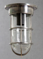Hamptons Emerald Exterior Antique Silver Ceiling Light