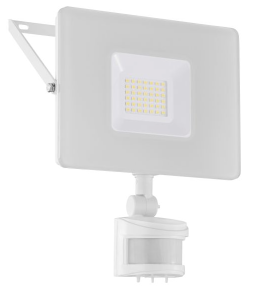 Faedo 30w 5000k LED White Incl Flex Plug Exterior Sensor Flood Light
