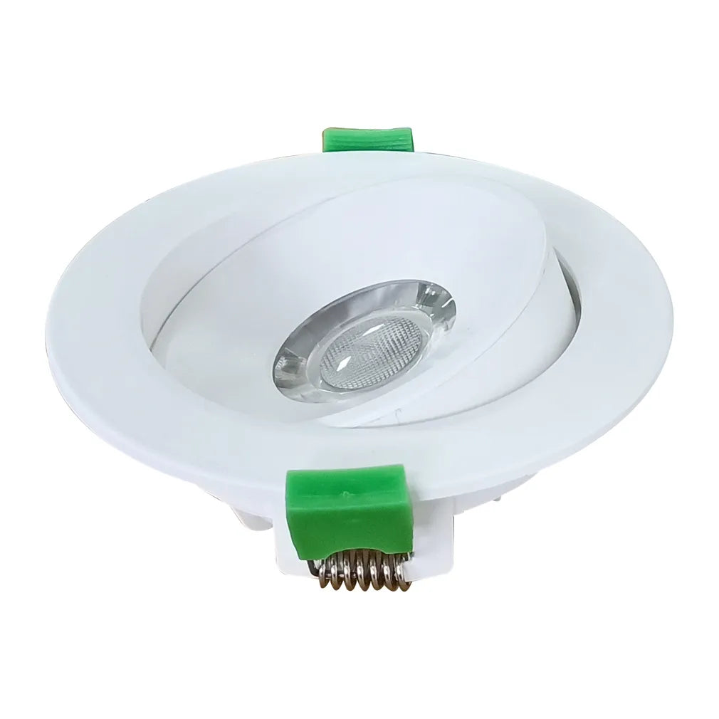 FIREFLY01A: LED Gimbal Dimmable Tri-CCT Recessed Downlight