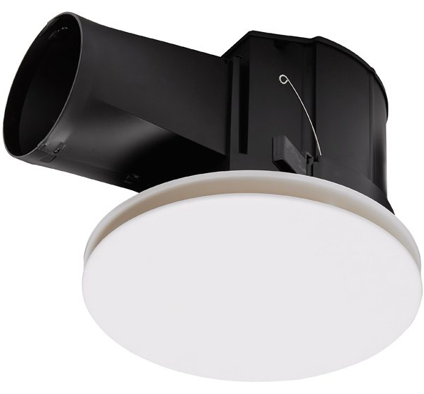 Flow 250mm White Round Exhaust Fan