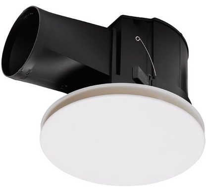 Flow 250mm White Round Exhaust Fan