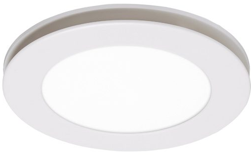 Flow Tri Colour LED 250mm White Round Exhaust Fan Light Combo