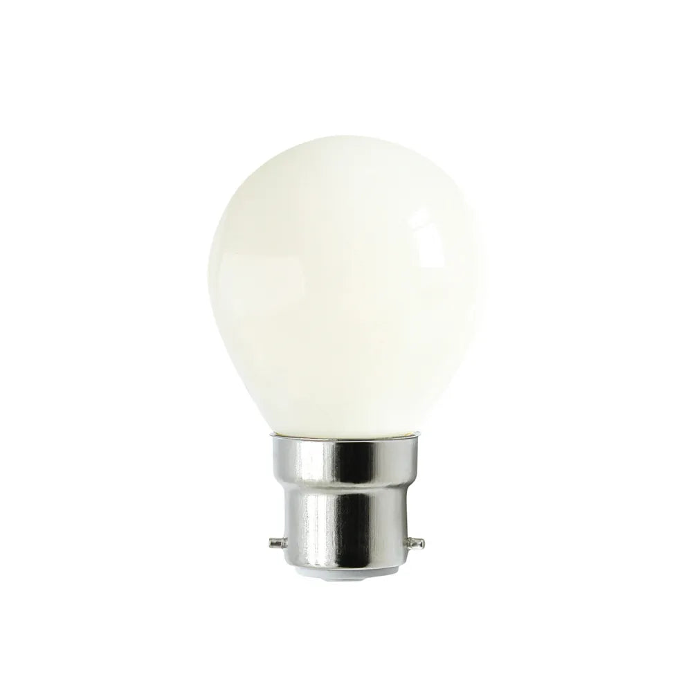 Fancy Round LED Filament Dimmable Frosted Globes (4W)